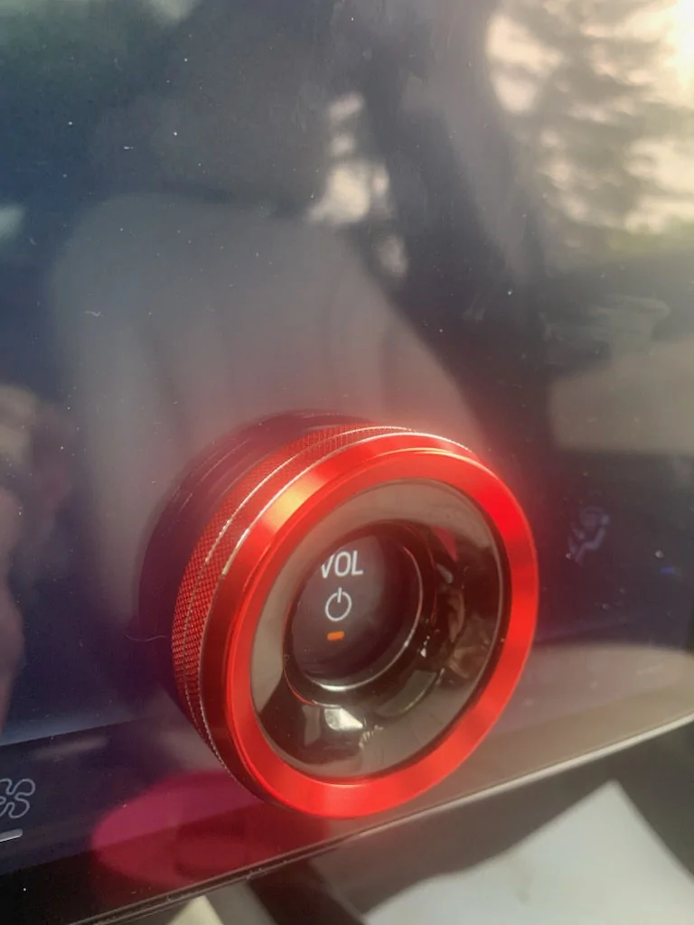 Ford Mustang Mach-E Finally Found Cover for Volume Control and Gear Shift Knob! 2023 Mustang Mach E volume knob 5-12-2024