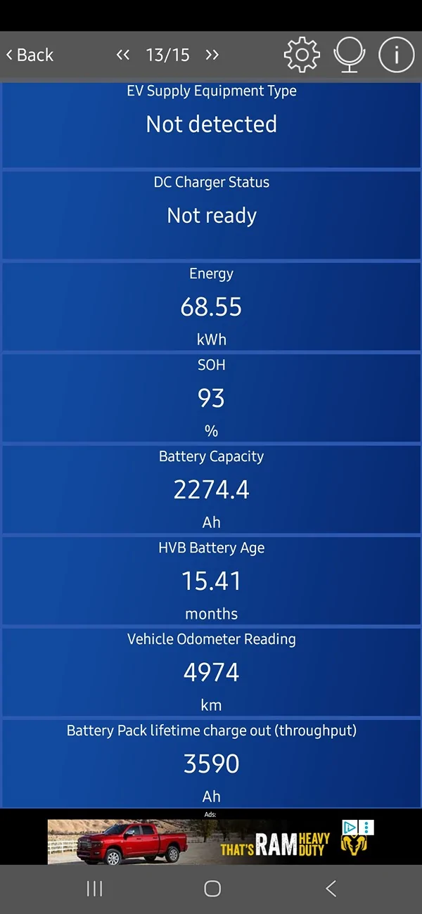 Ford Mustang Mach-E Is there a way to determine battery health? Screenshot_20250820_083448