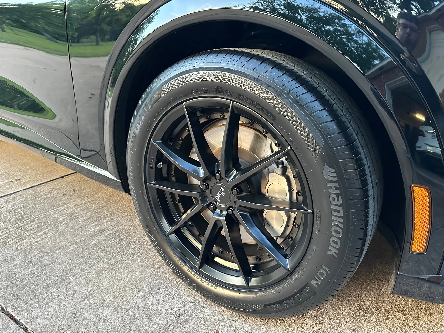 Ford Mustang Mach-E Just installed Hankook Ion EVO tires IMG_0785
