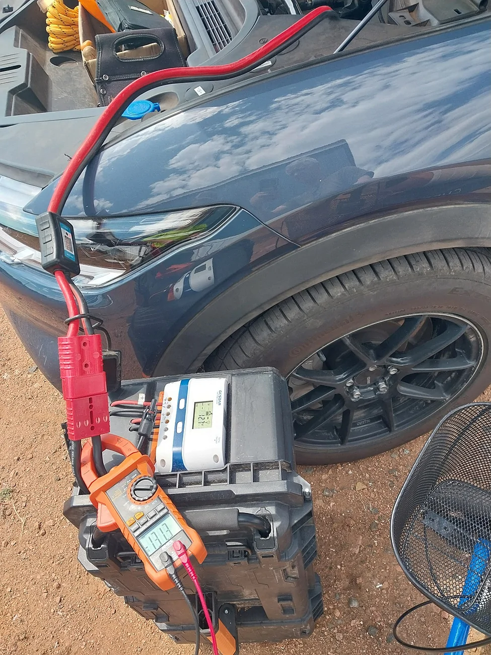 Ford Mustang Mach-E Mach E as home power? 20250823_MME battery rescu