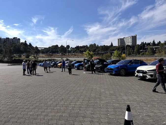 Ford Mustang Mach-E Tacoma Meetup was fun 2 tacoma meetu