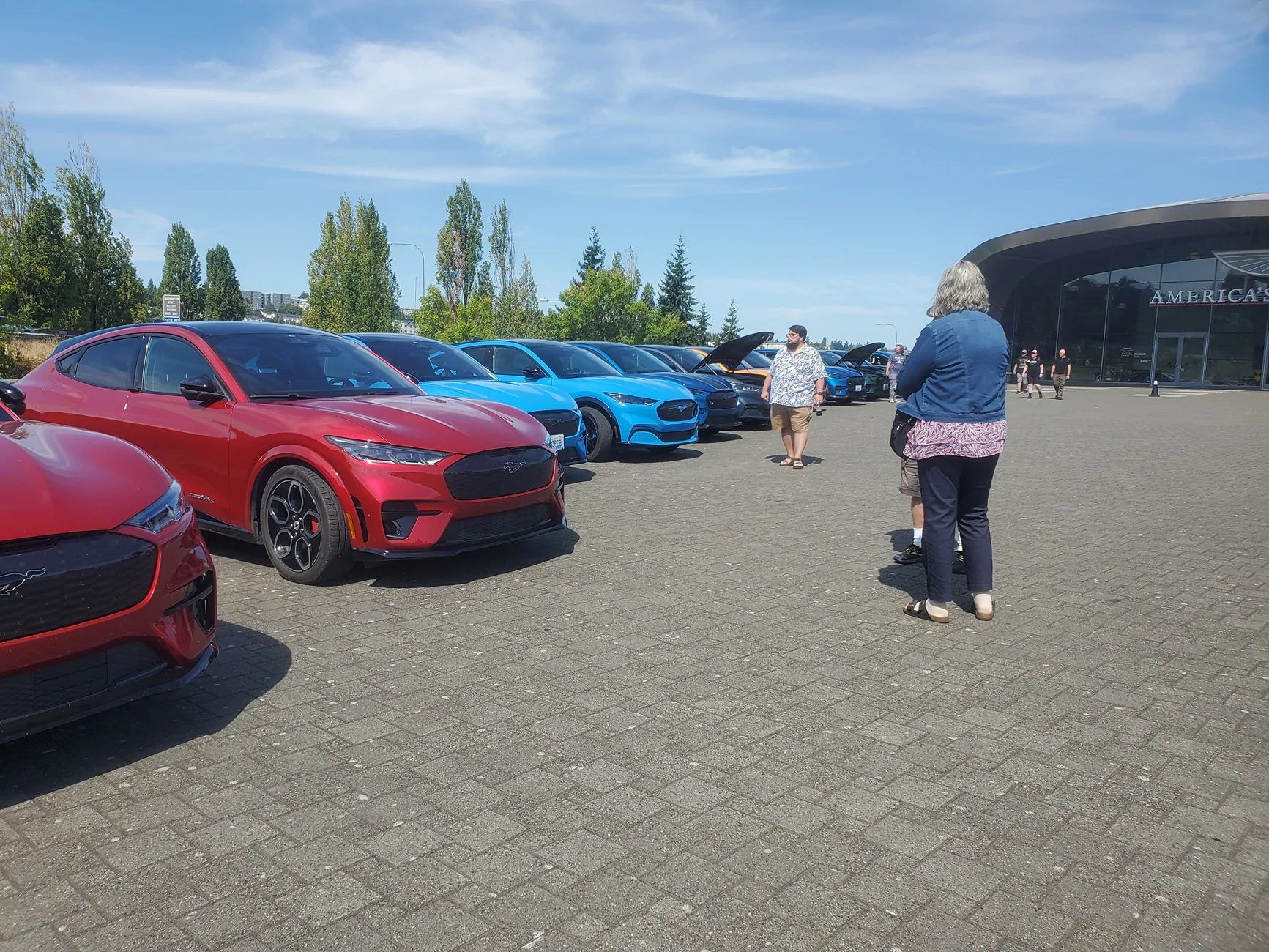 Ford Mustang Mach-E Tacoma Meetup was fun 20250823_113829