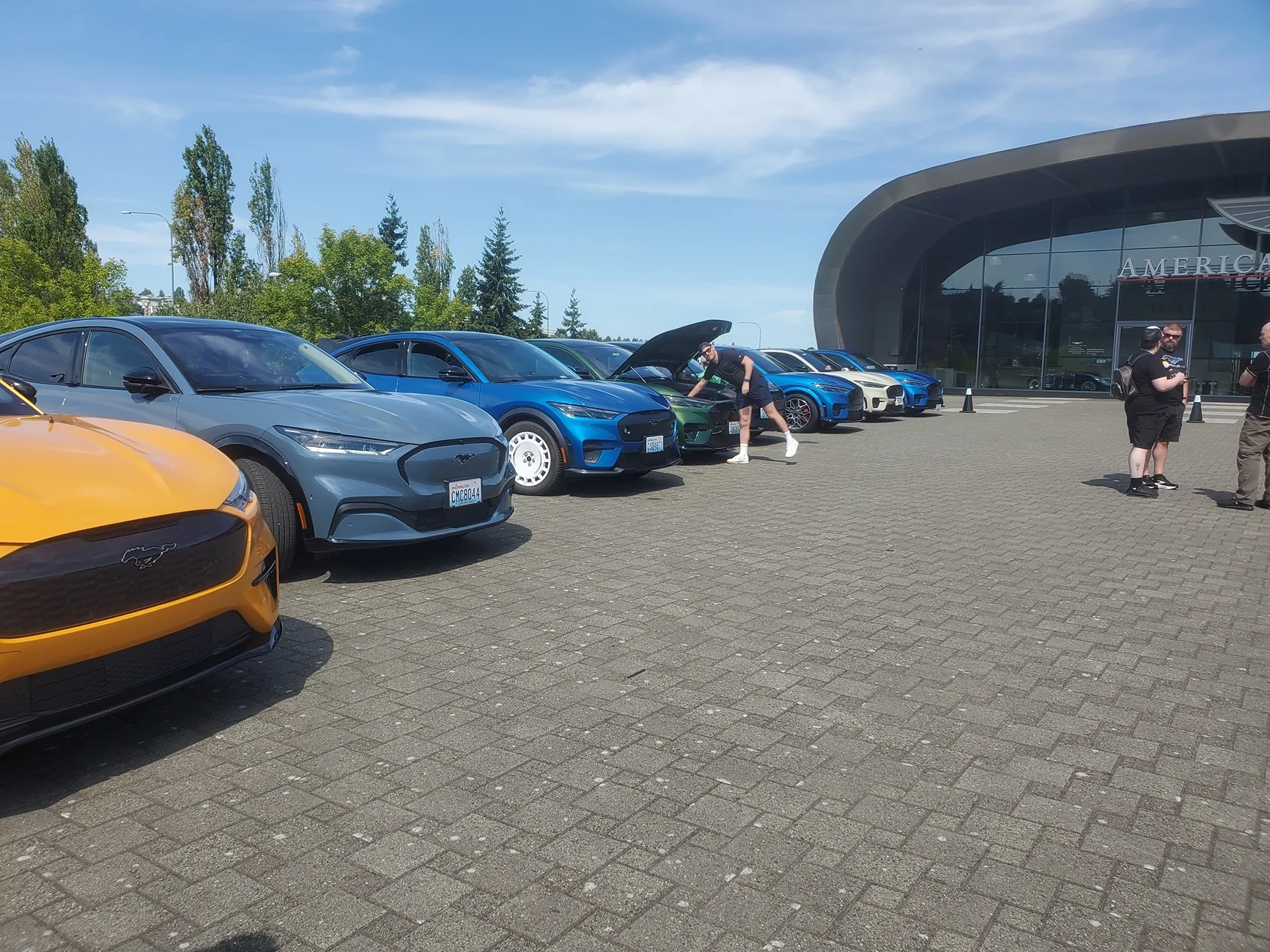 Ford Mustang Mach-E Tacoma Meetup was fun 20250823_115311