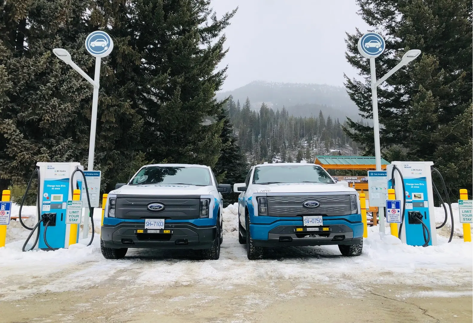 Ford Mustang Mach-E BlueOval Charge Network adds BC Hydro EV and Enhances Network Access BC HYDRO