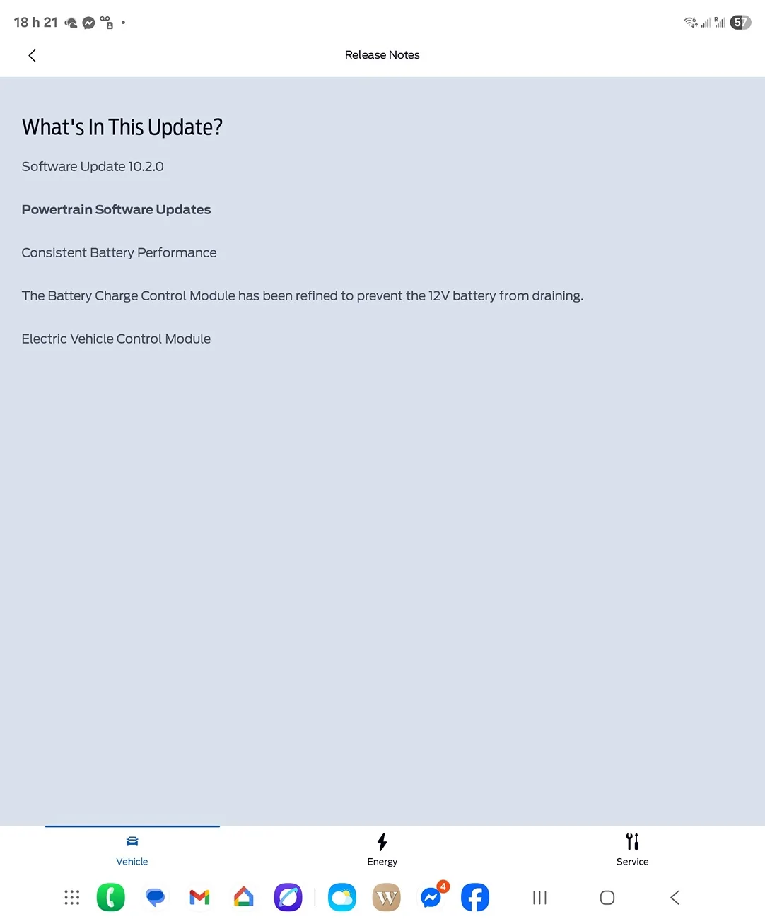 Ford Mustang Mach-E 10.2.0 Update postponed Screenshot_20250901_182153_FordPass