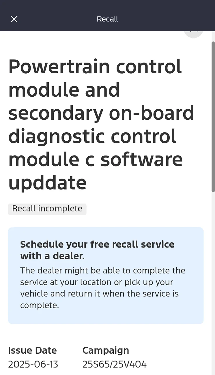 Ford Mustang Mach-E #ComingSoon - False Fordpass Notification for the Door Recall 2895