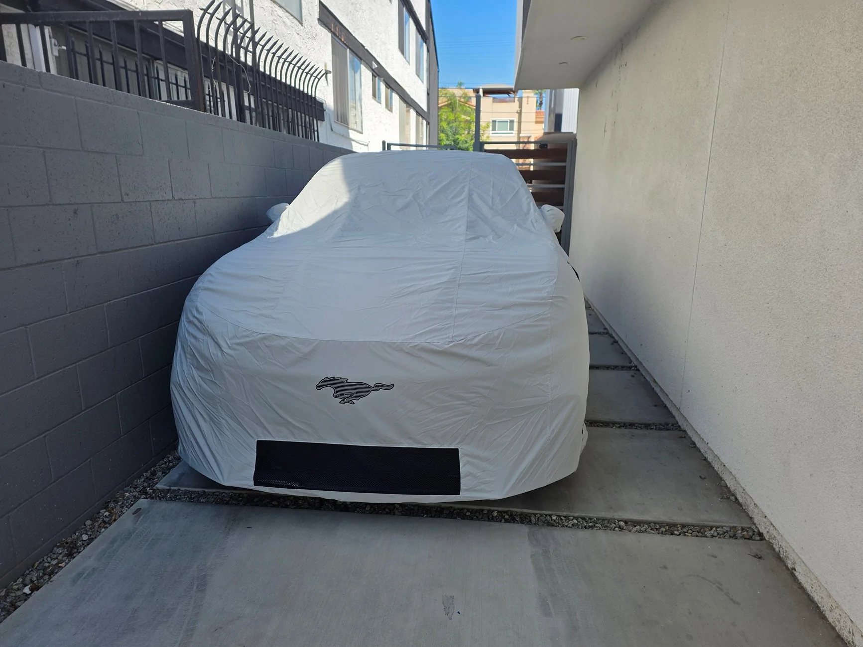 Ford Mustang Mach-E Ford Car Cover for Mach-E installed 20250916_110948