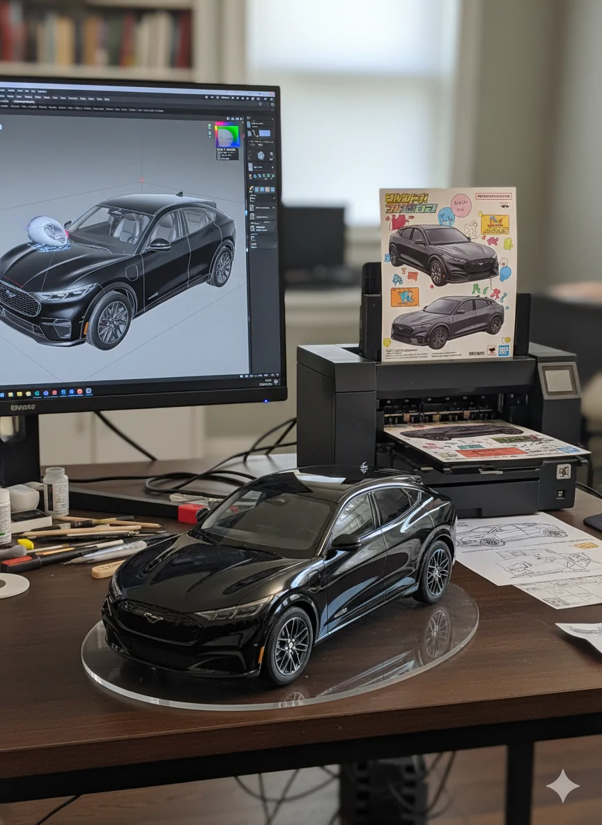 Ford Mustang Mach-E Fun AI Image of Your Mach-E - Try This and Post Yours Gemini_Generated_Image_yfepttyfepttyf