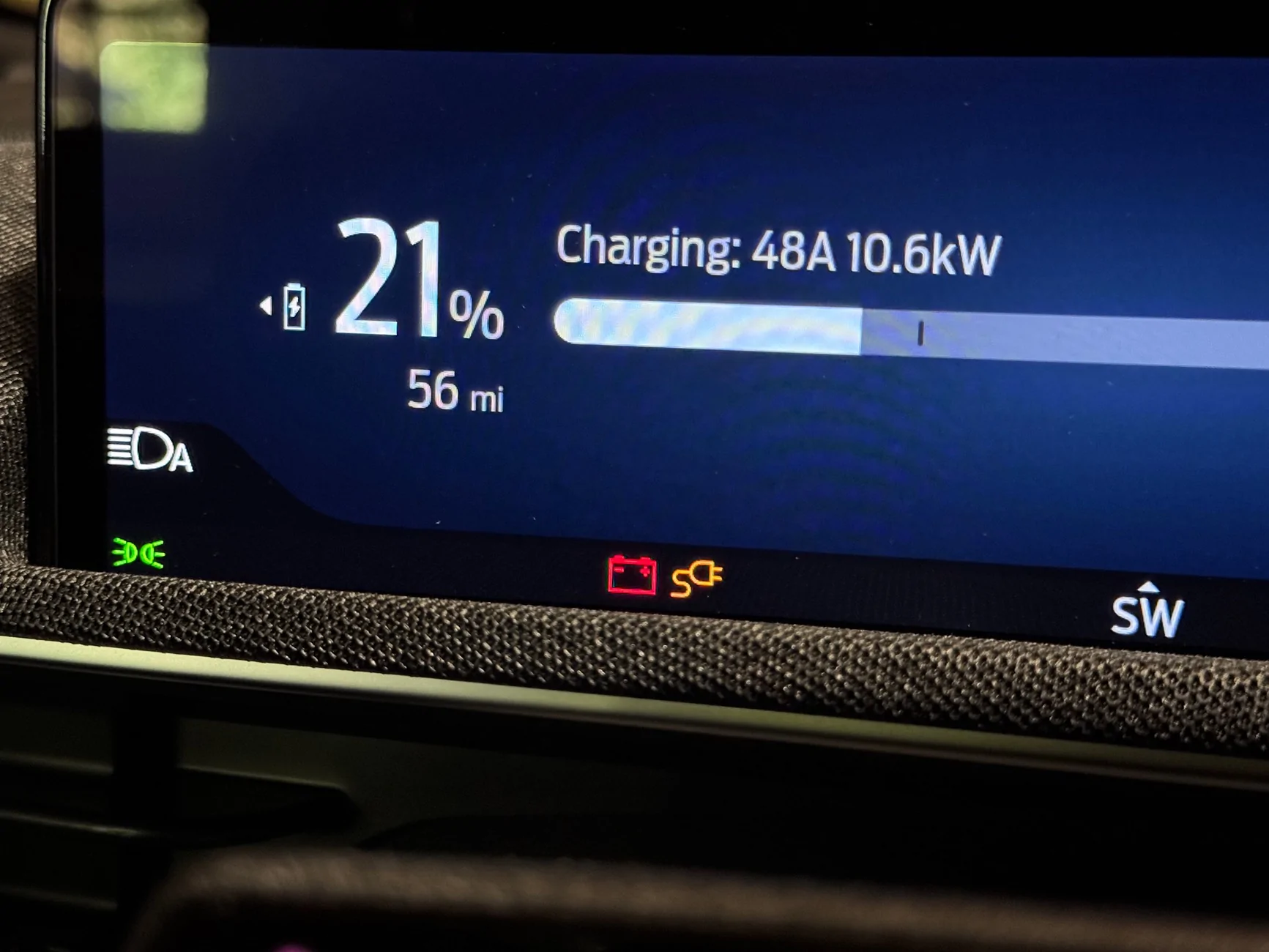 Ford Mustang Mach-E 11kW Charge Rate From Ford 48A EVSE? IMG_4860