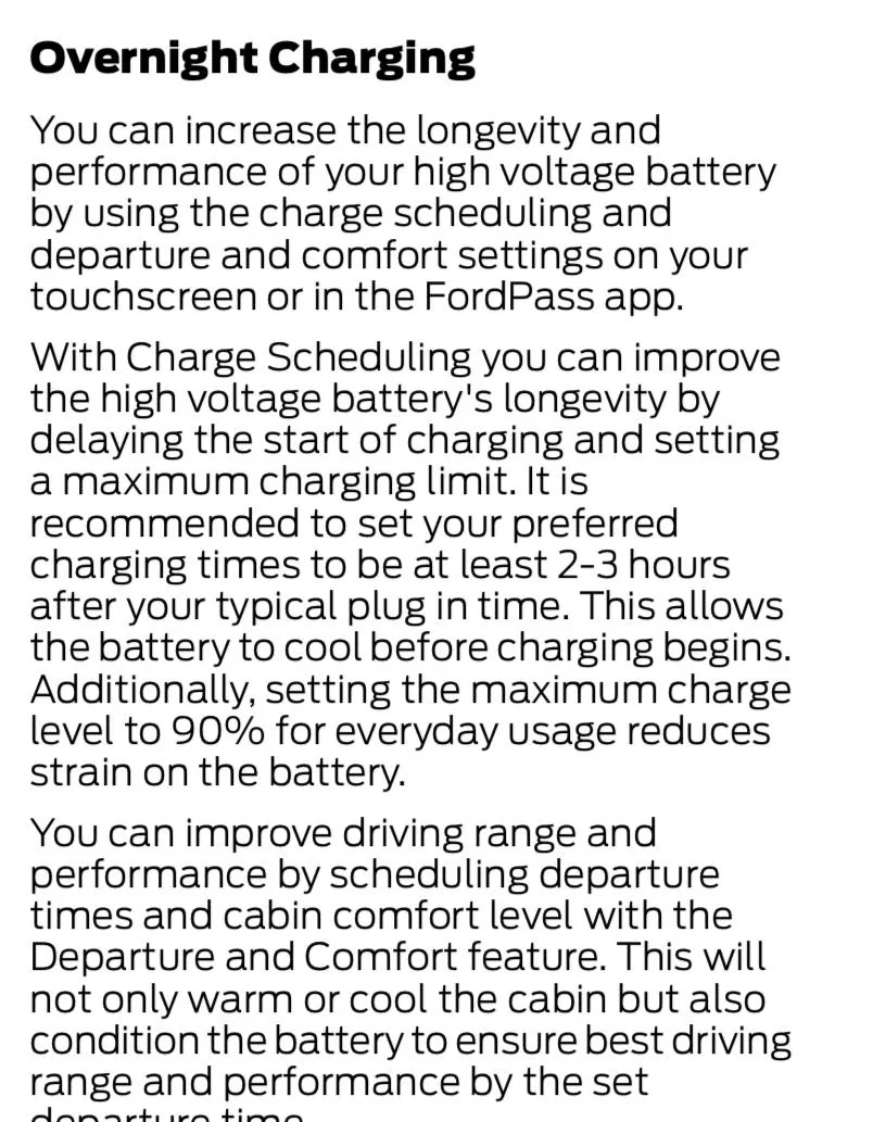 Ford Mustang Mach-E Best time to charge ? IMG_6363