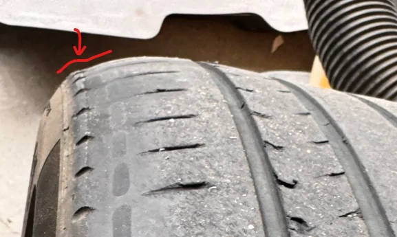 Ford Mustang Mach-E Really strange tire wear. 1759408154989-53