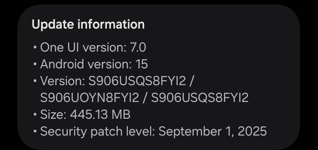 Ford Mustang Mach-E Phone as a Key Not Working - Android Issue Screenshot_20251005_172913_Software updat