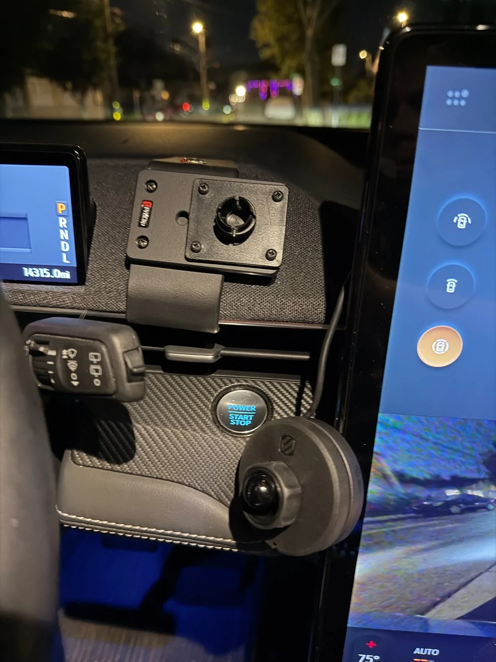 Ford Mustang Mach-E Proclip Phone mount offset or arm solution IMG_0076