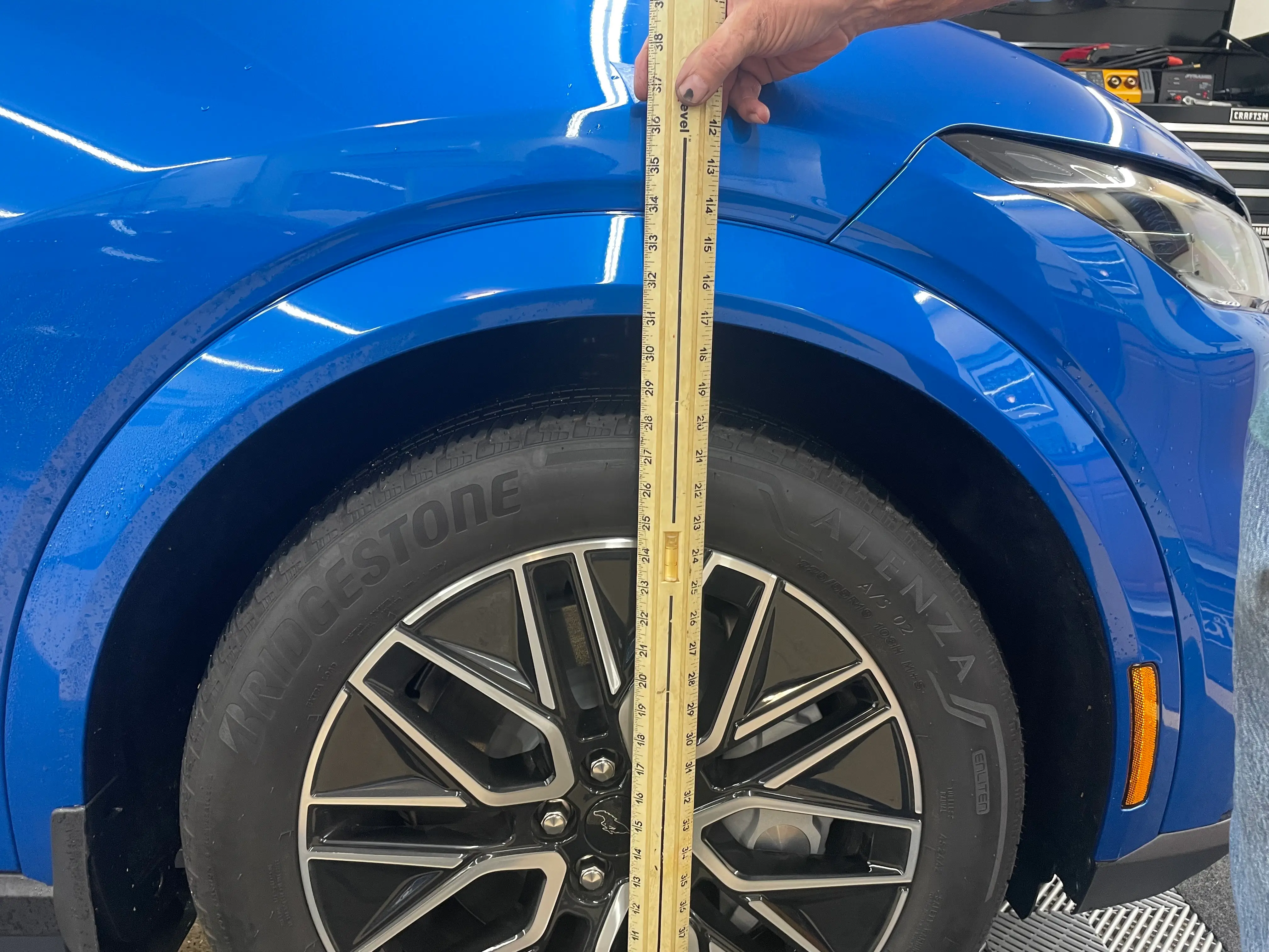 Ford Mustang Mach-E My Rally Springs and Eibach Sway Bar Install Front After