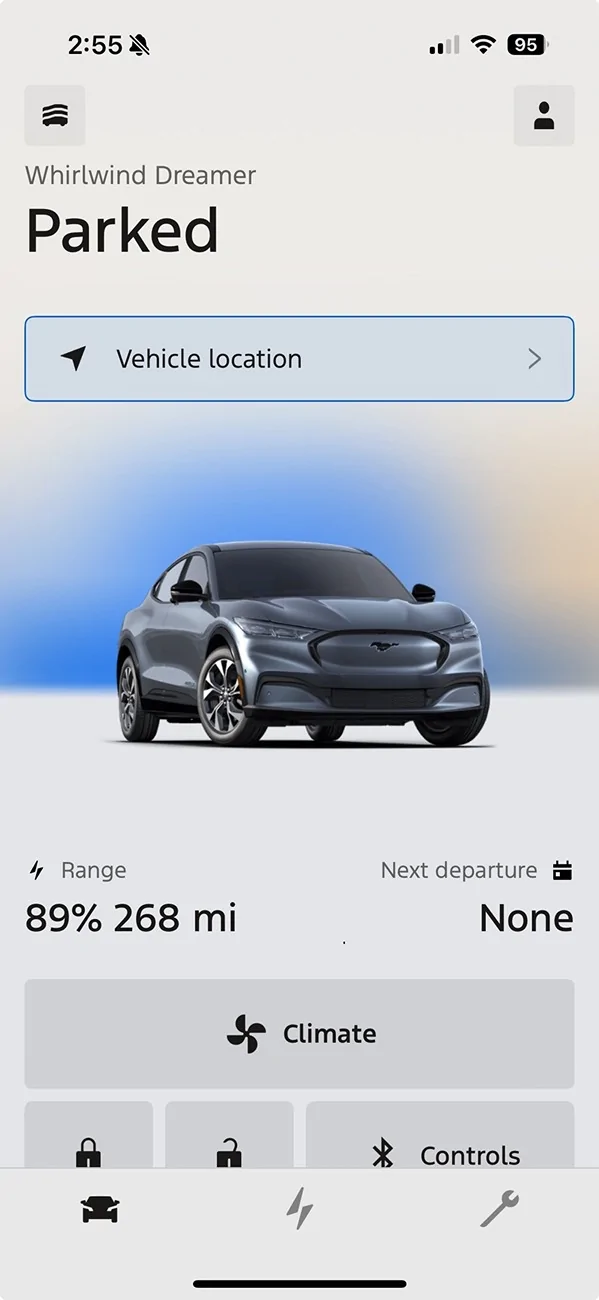 Ford Mustang Mach-E What's your Mach-E's nickname? Screenshot 2025-10-30 at 2.55.13 PM