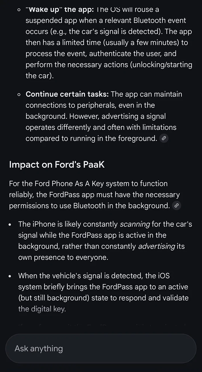 Ford Mustang Mach-E Phone as key, who does it best? IMG_0566