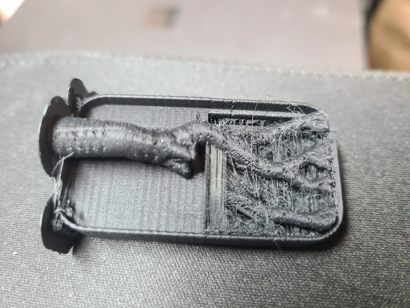 Ford Mustang Mach-E Dog keeps turning hazard button on - I made a cover (3D print file attached) 20251109_172559