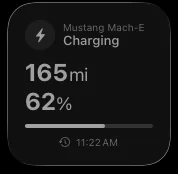 Ford Mustang Mach-E Mac: Ford app widget now working 1762890648472-wa