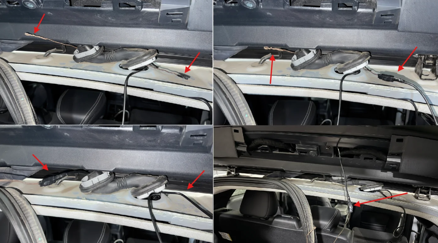 Ford Mustang Mach-E Redtiger F17 Plus 4-Channel Dashcam – Honest Review After Installation & Testing wir