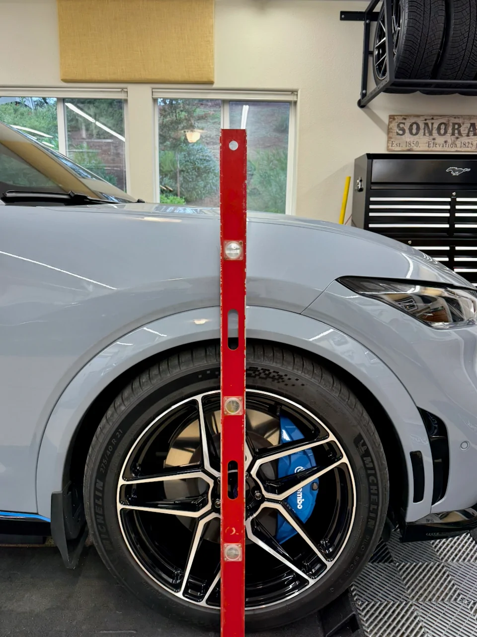Ford Mustang Mach-E Largest rear tire that can fit on a 2025 GT Mach E IMG_9402 (3)