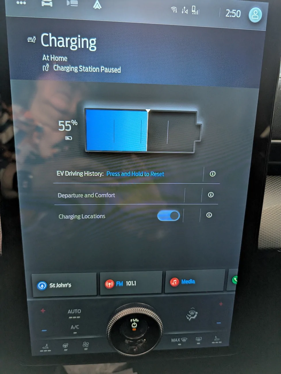 Ford Mustang Mach-E Car won't charge on home Level 2 charger PXL_20251119_182013588.MP