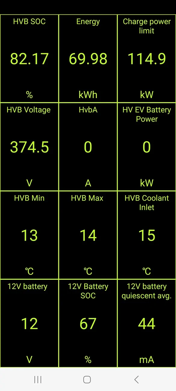 Ford Mustang Mach-E 12V Battery SOC Tips Screenshot_20251121_081528