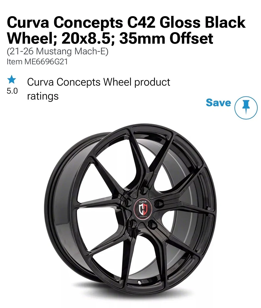 Ford Mustang Mach-E Mach-E Aftermarket wheel and tire information and pictures IMG_2697