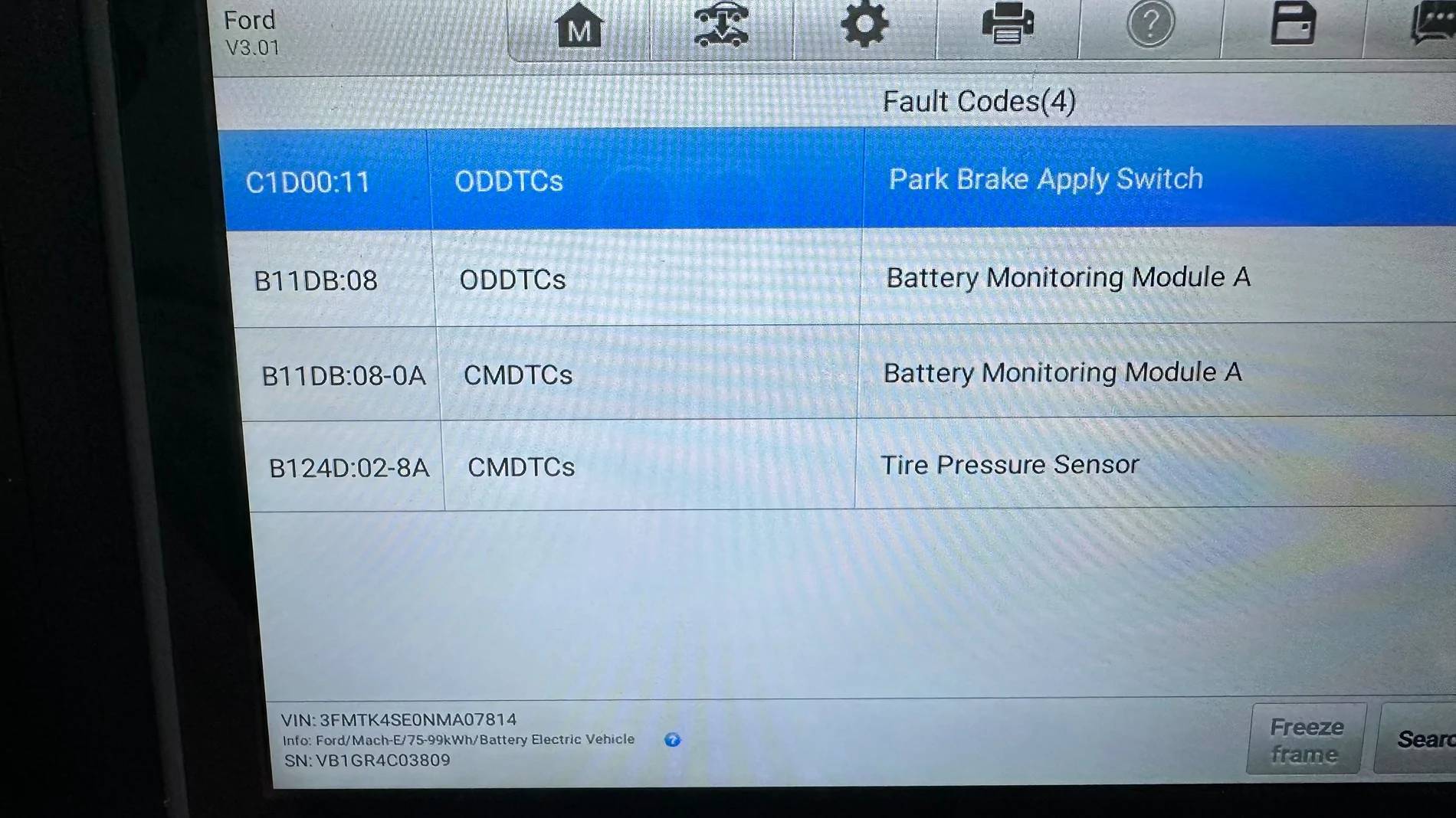 Ford Mustang Mach-E 12v battery replacement issues IMG_1967
