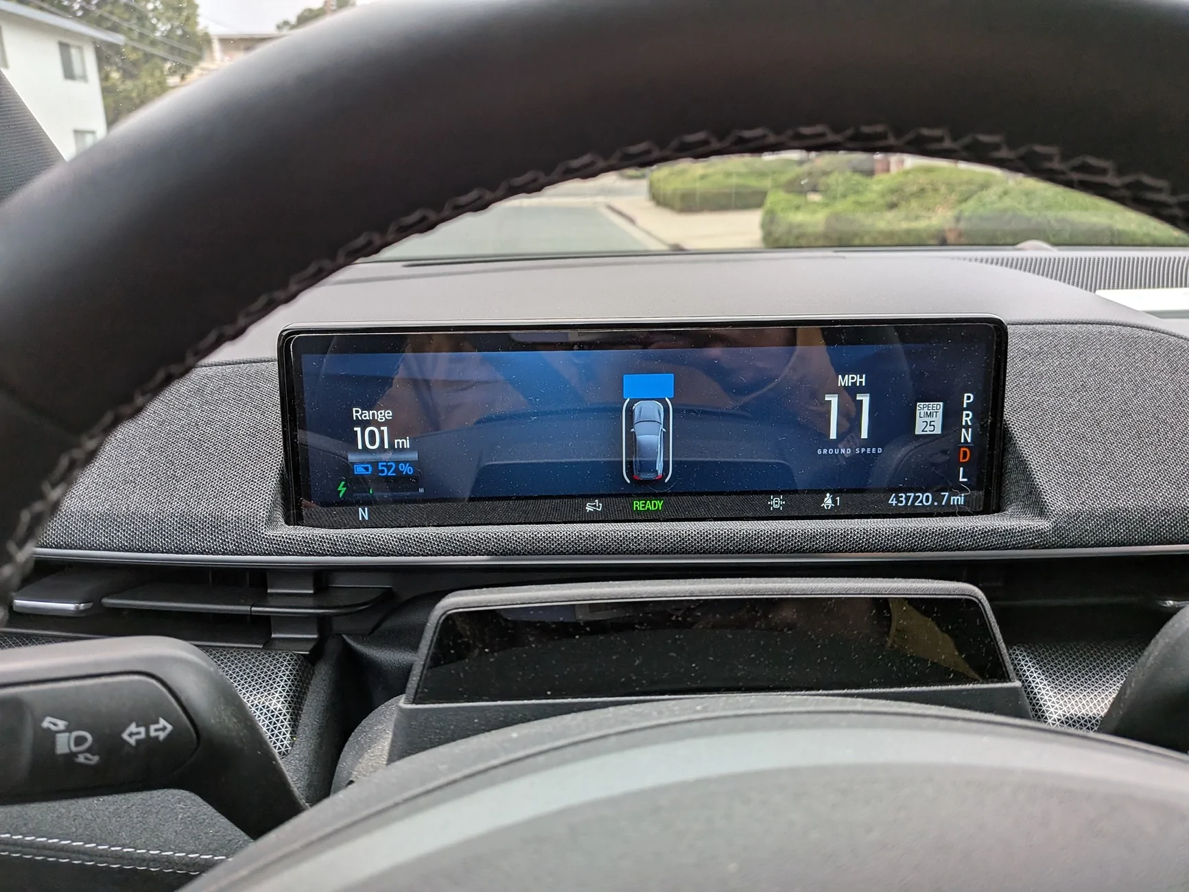 Ford Mustang Mach-E Instrument panel doesn't turn on PXL_20251201_182027355