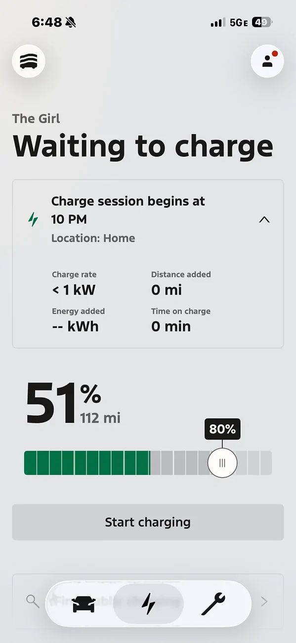 Ford Mustang Mach-E Help: Can't set charge level when manually starting a charge IMG_6694