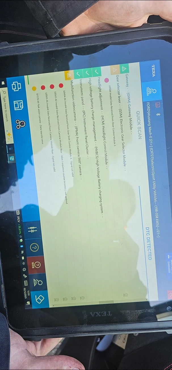 Ford Mustang Mach-E Door Sensor Fault - which one? Screenshot_20251202_225901_Gallery