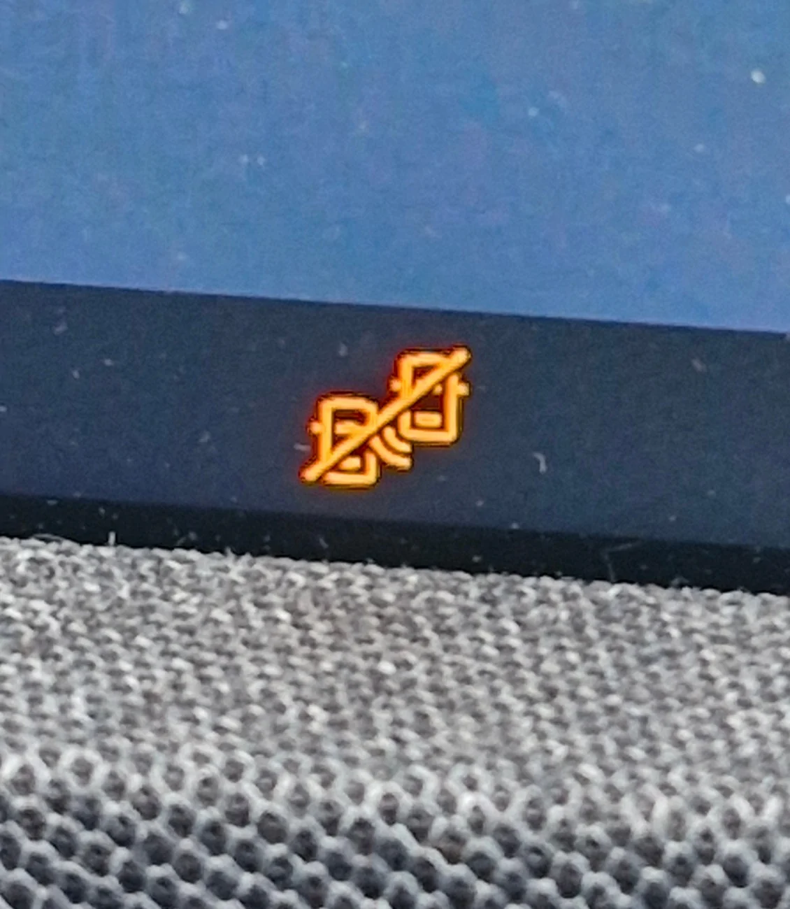 Ford Mustang Mach-E What is this dashboard warning symbol ? 1000044270