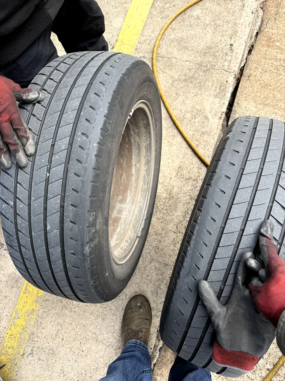 Ford Mustang Mach-E Really strange tire wear. 1765463129205-f5