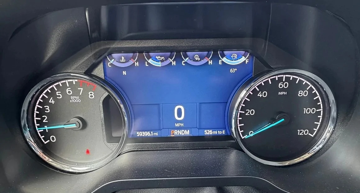 Ford Mustang Mach-E Centered Speed Indicator, not. 158612-4b62e5102343b780d09390cb793993c7