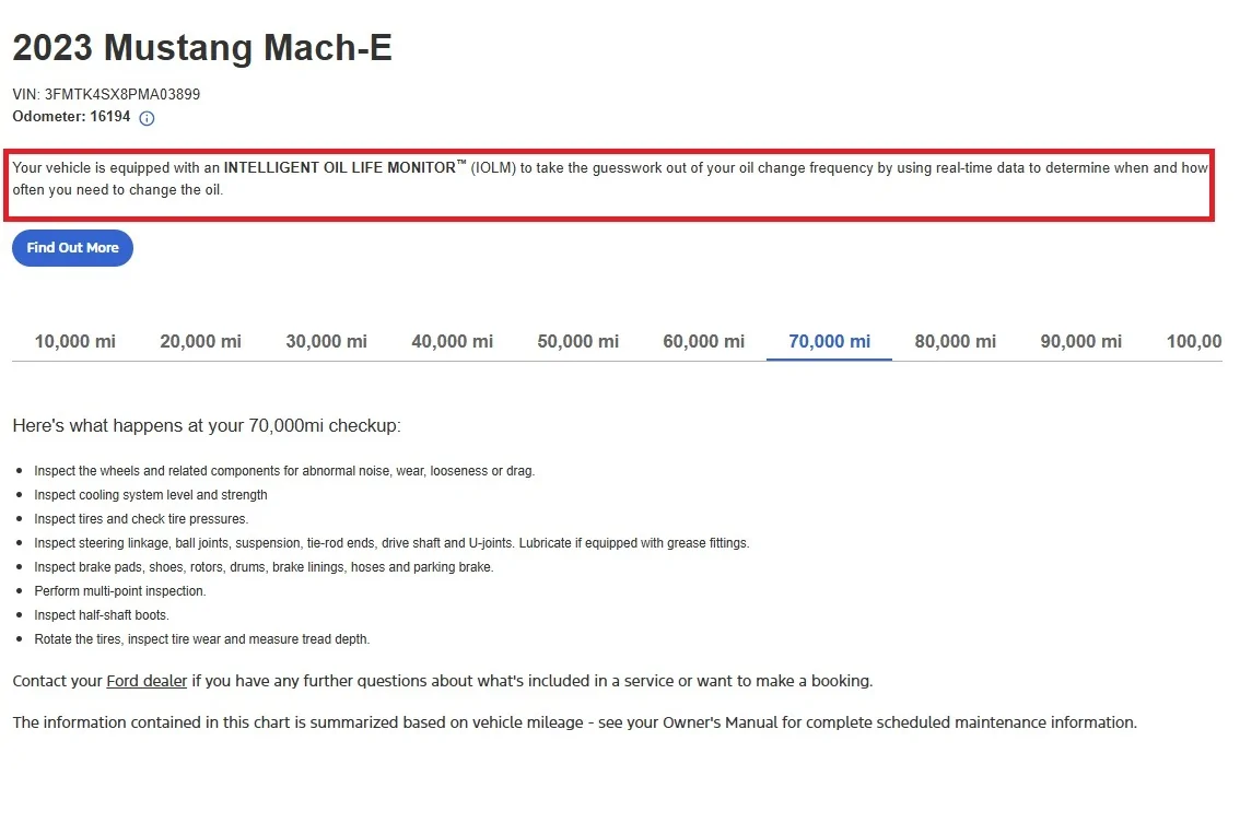 Ford Mustang Mach-E check brake system error after fluid flush? IOLM for Mach-E