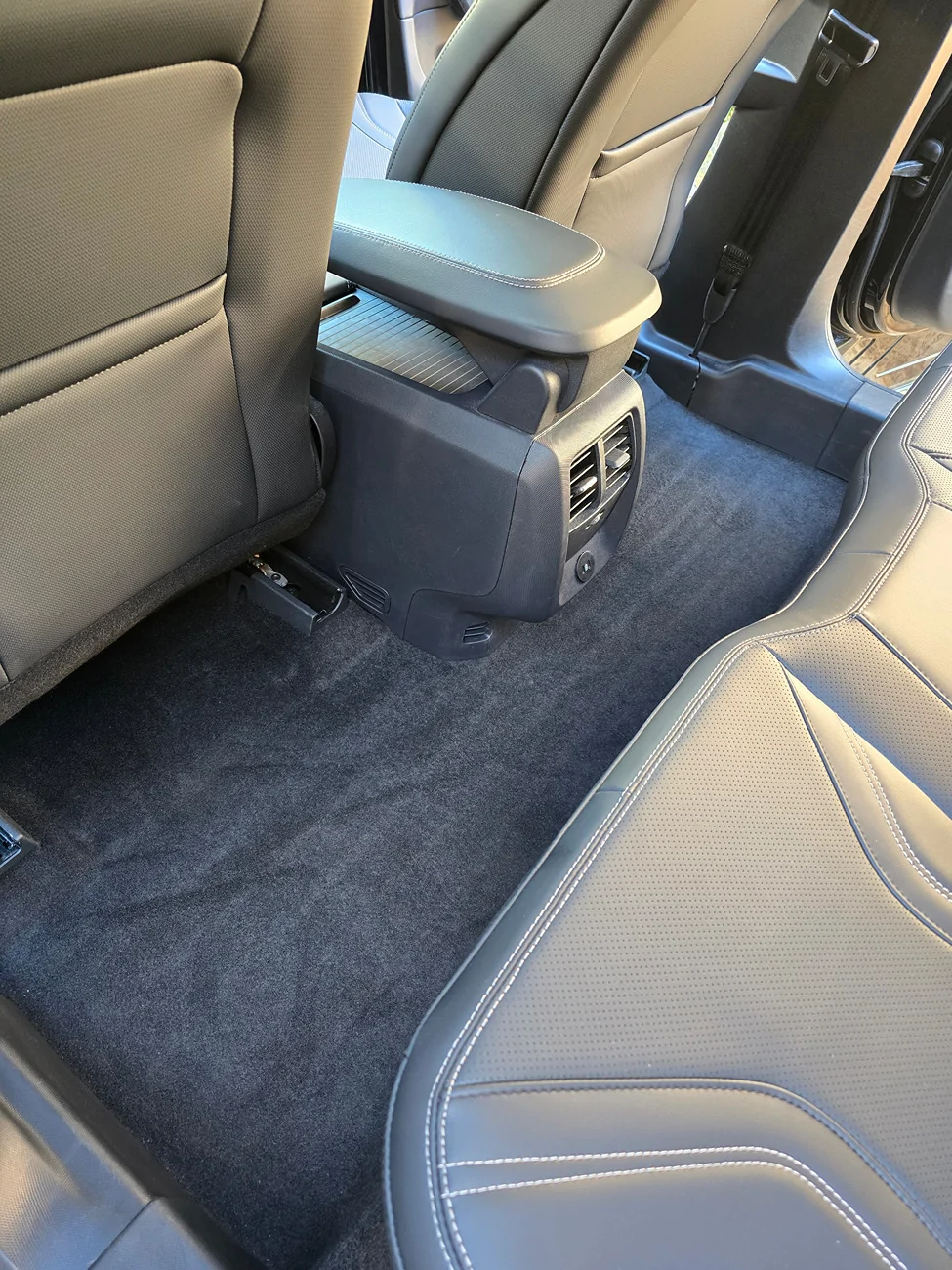 Ford Mustang Mach-E Review: One year with TuxMats floormats 20251228_152439