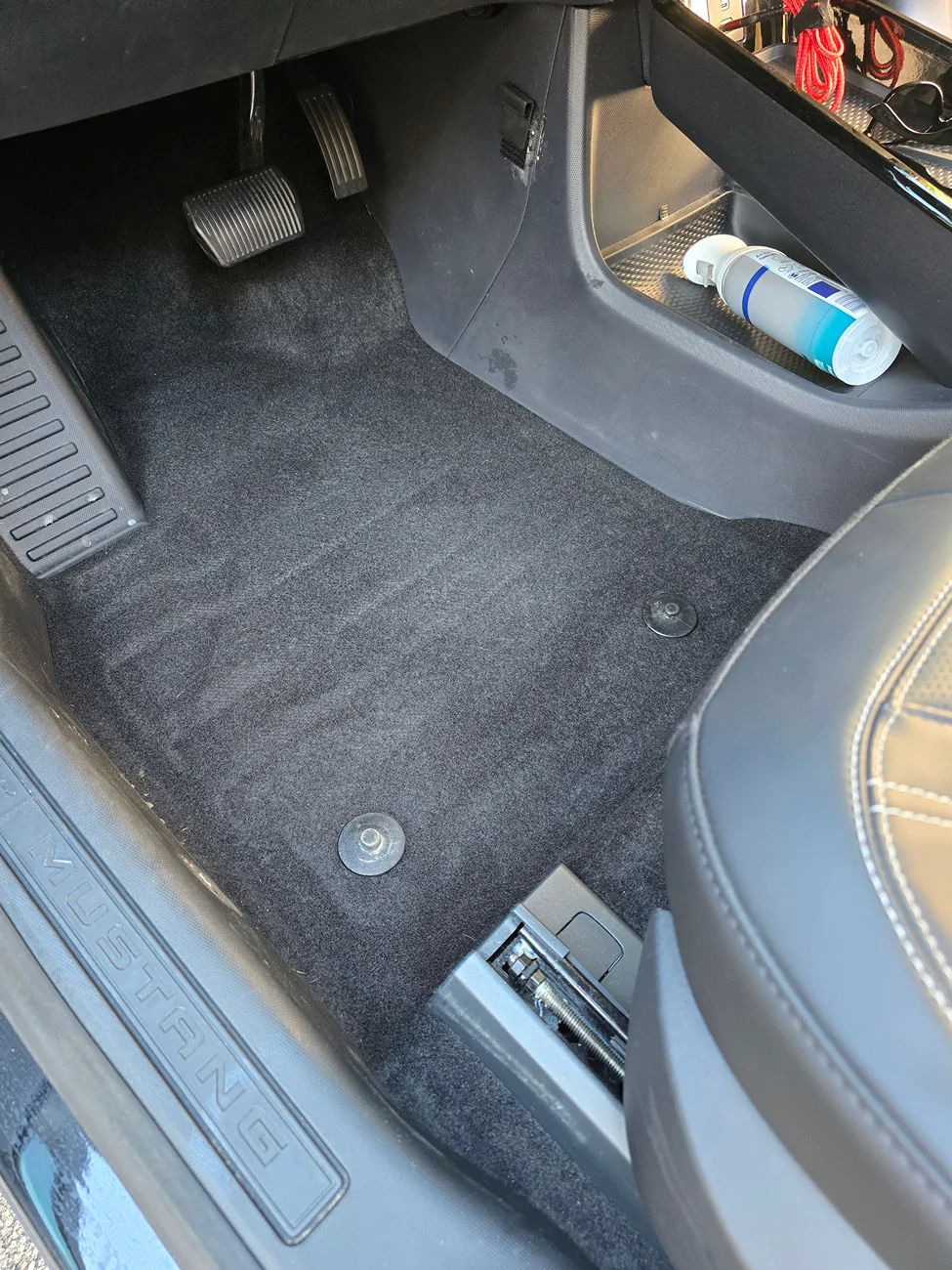 Ford Mustang Mach-E Review: One year with TuxMats floormats 20251228_153335