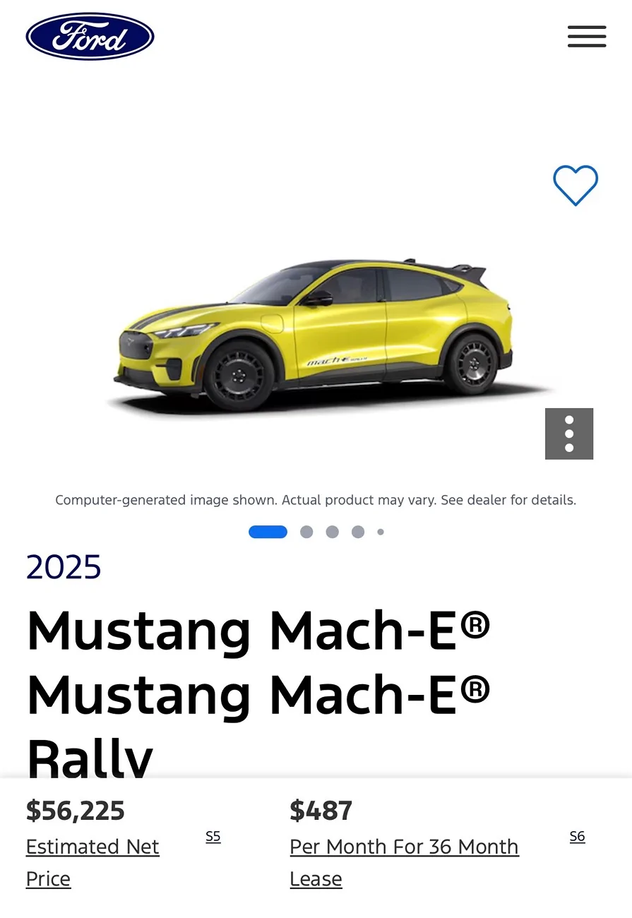 Ford Mustang Mach-E Best (Looking) EV under 50K? IMG_2872