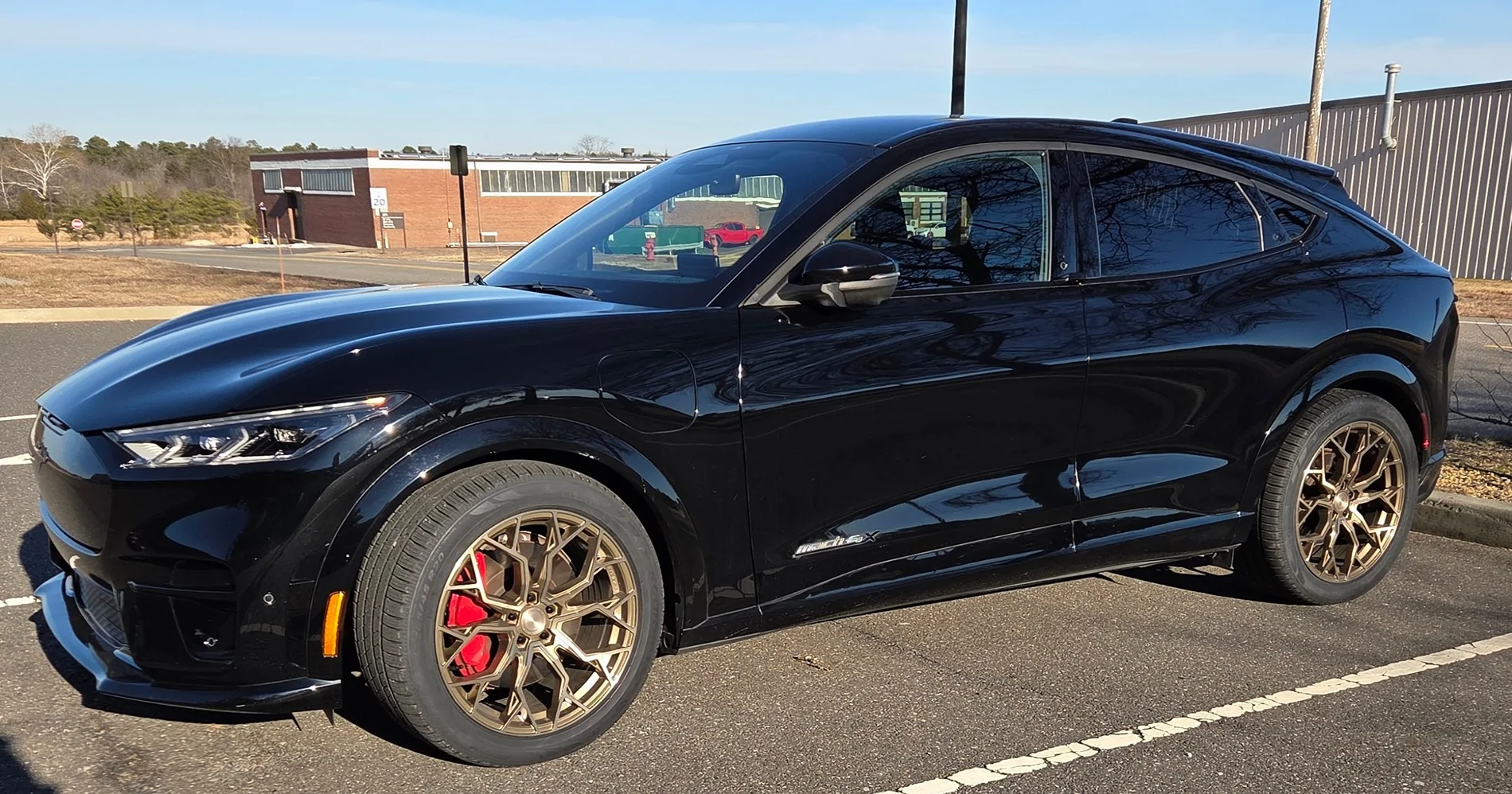 Ford Mustang Mach-E Mach-E Aftermarket wheel and tire information and pictures Mach-E Stance SF10s