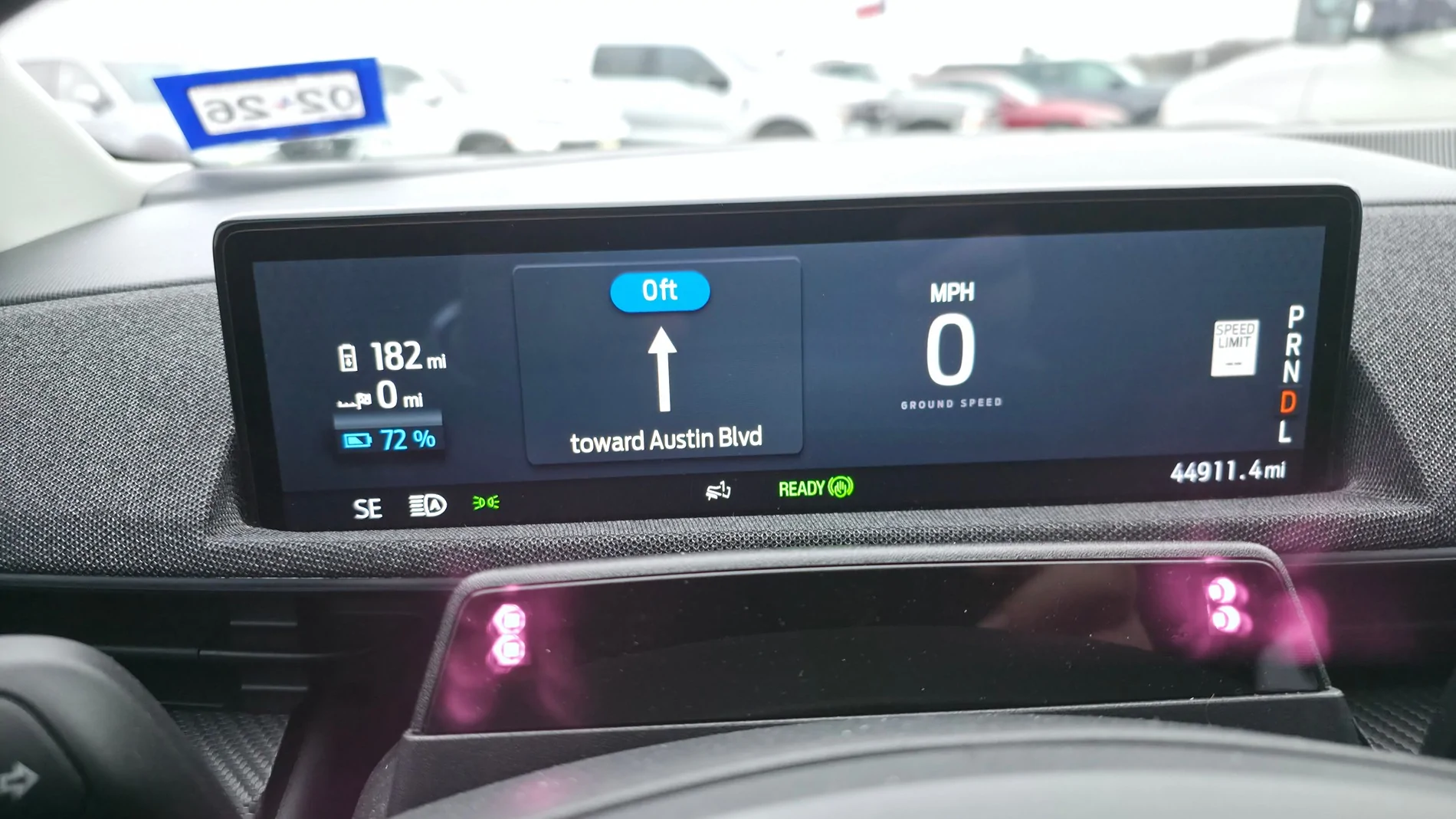 Ford Mustang Mach-E Android Auto Miles to Destination Not Reporting 8841
