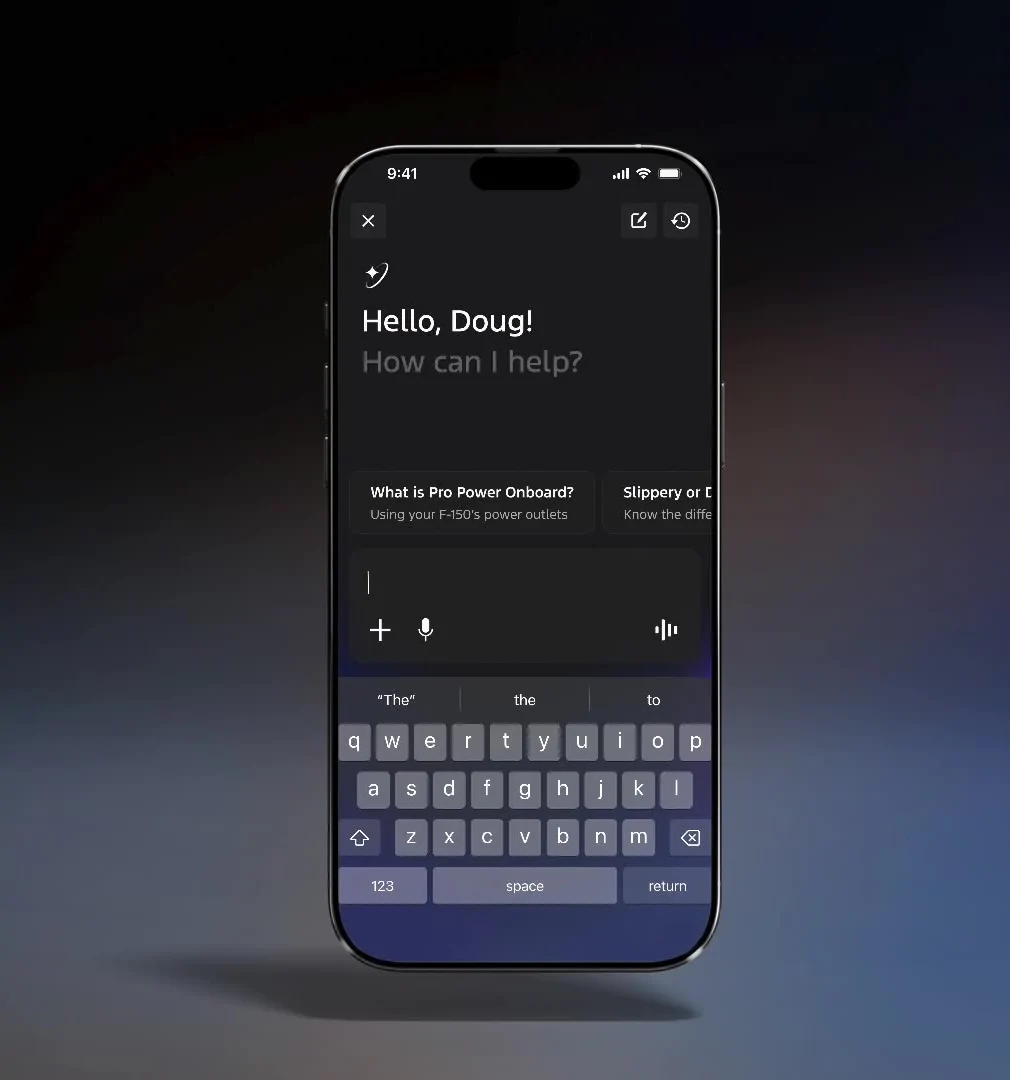 Ford F-150 Lightning Introducing Ford AI Assistant {filename}