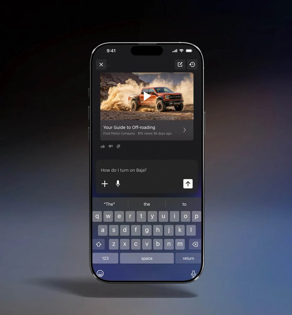 Ford F-150 Lightning Introducing Ford AI Assistant {filename}