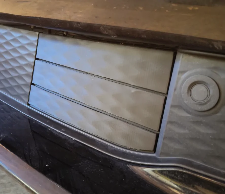 Ford Mustang Mach-E Front Sensor and Intake Shutter damage 1769313585754-0