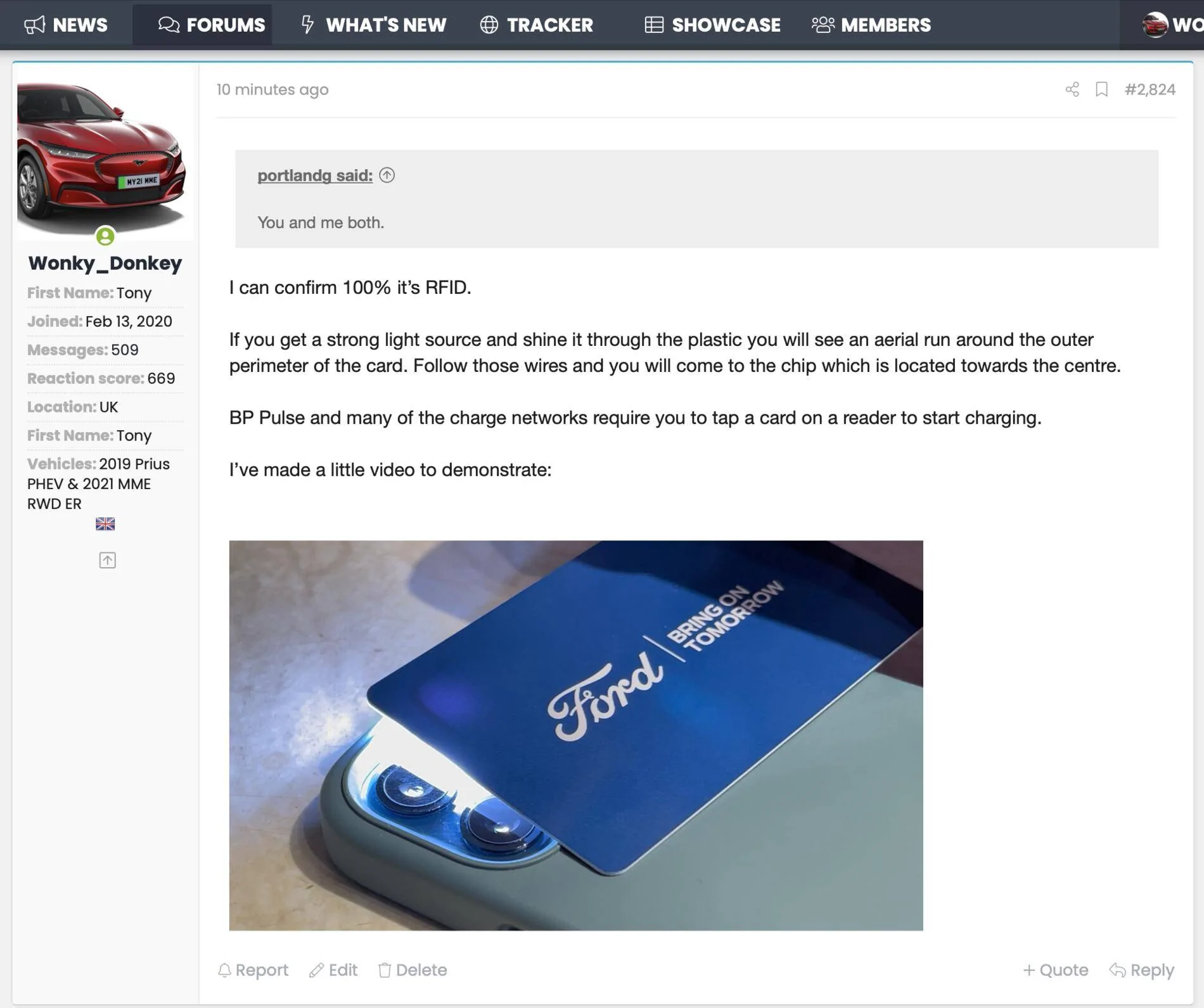 Ford Mustang Mach-E UK Customers Screenshot 2021-02-14 at 12.39.49