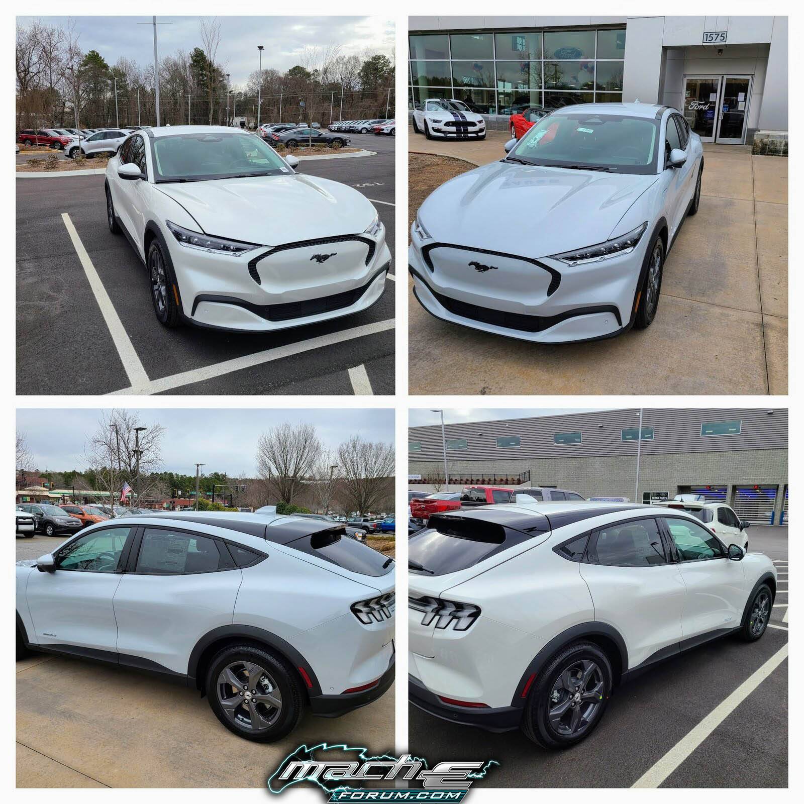 Ford Mustang Mach-E Space White vs Star White Mach-E Pics Star White vs Space White Mach-E