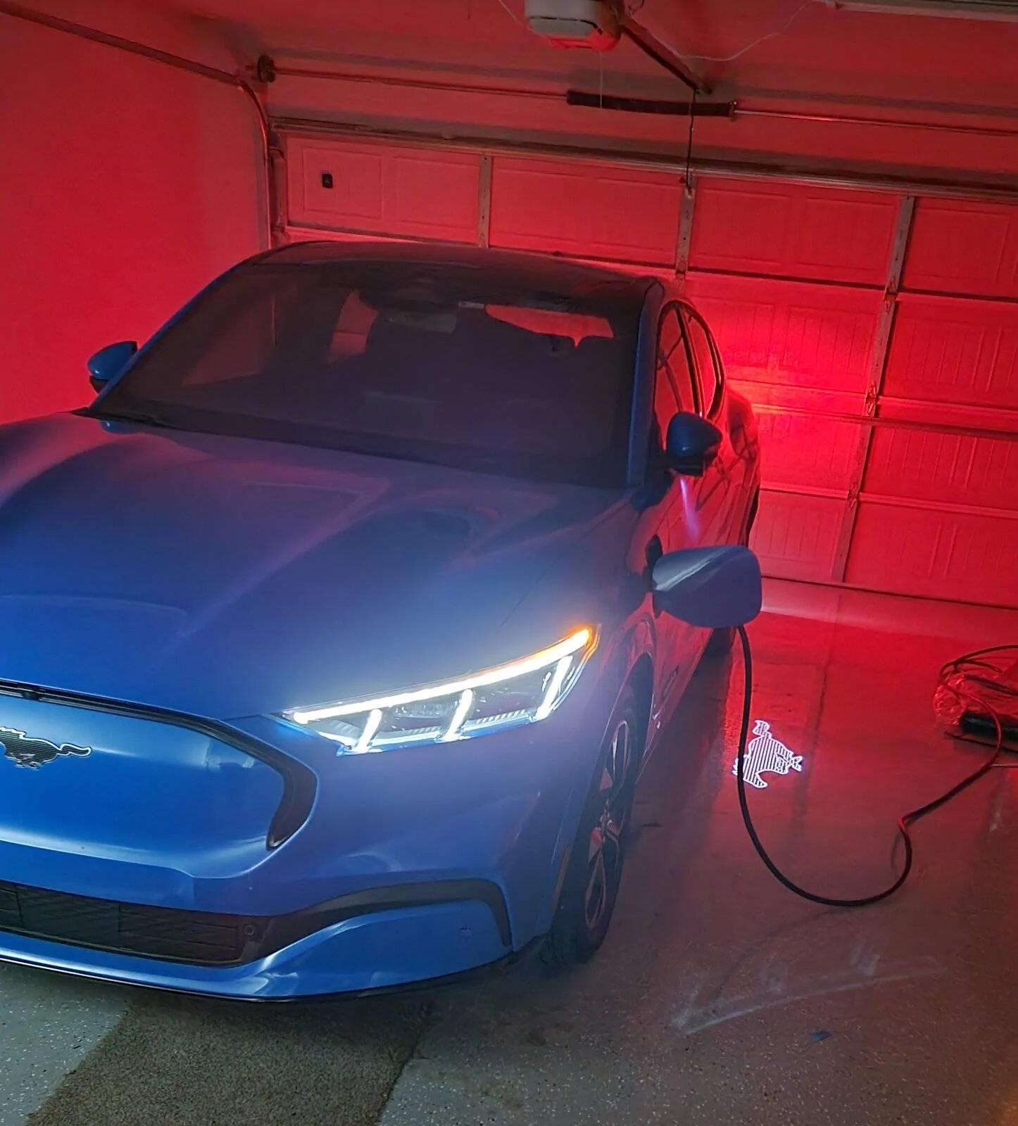 Ford Mustang Mach-E Puddle Lights 20210215_125426