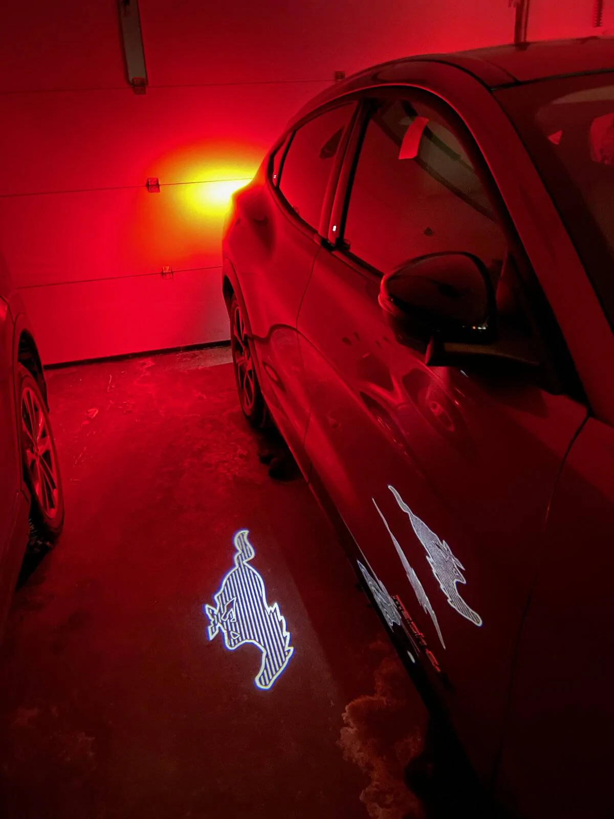 Ford Mustang Mach-E Puddle Lights Pony lamp - 1