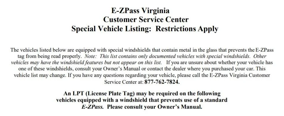 Ford Mustang Mach-E EZ-Pass transponder interference? EZ Pass Info