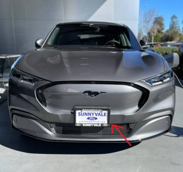 Ford Mustang Mach-E EZ-Pass transponder interference? EZ Pass Placement