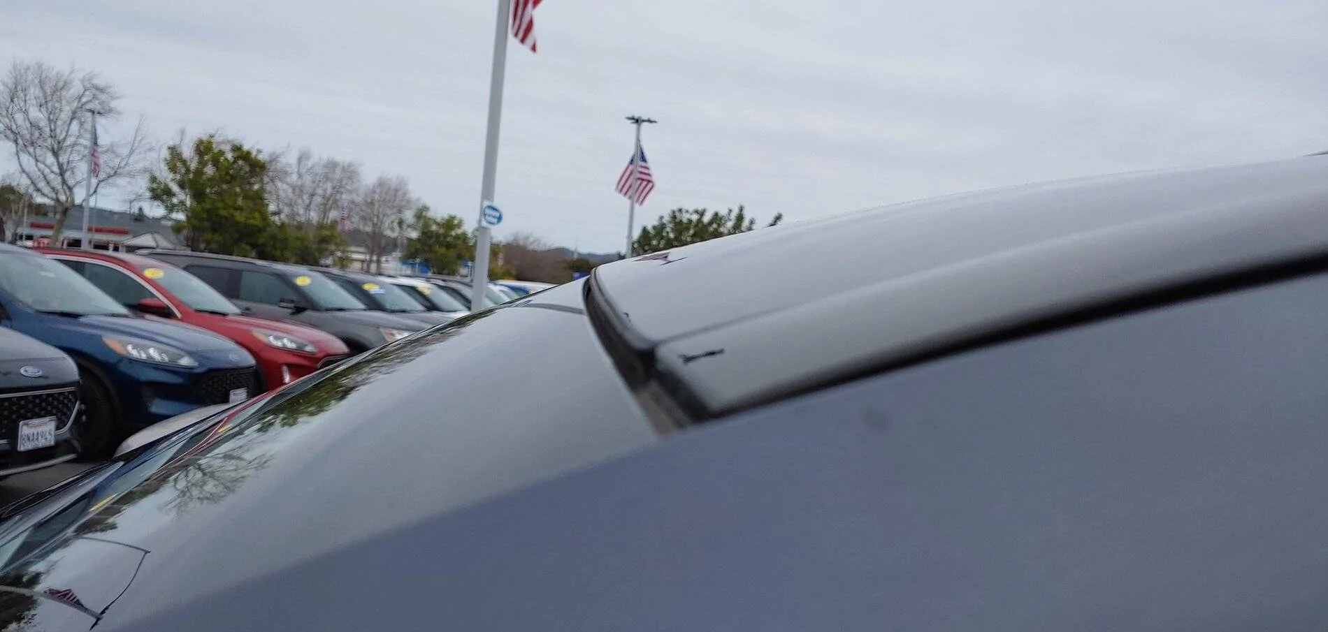 Ford Mustang Mach-E [4th Update...Kinda] Wind noise from panoramic roof 20210216_130221